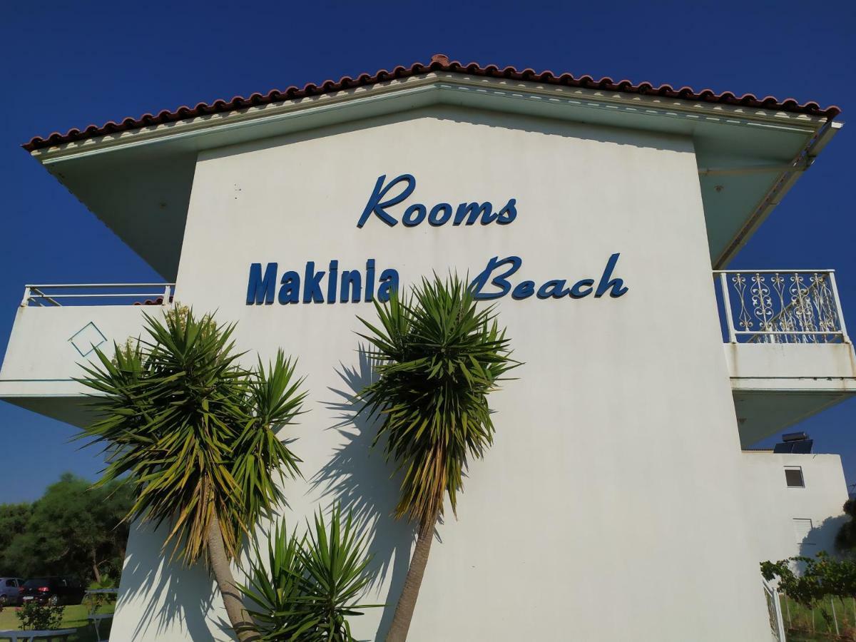 Makinia Beach Nafpaktos Buitenkant foto